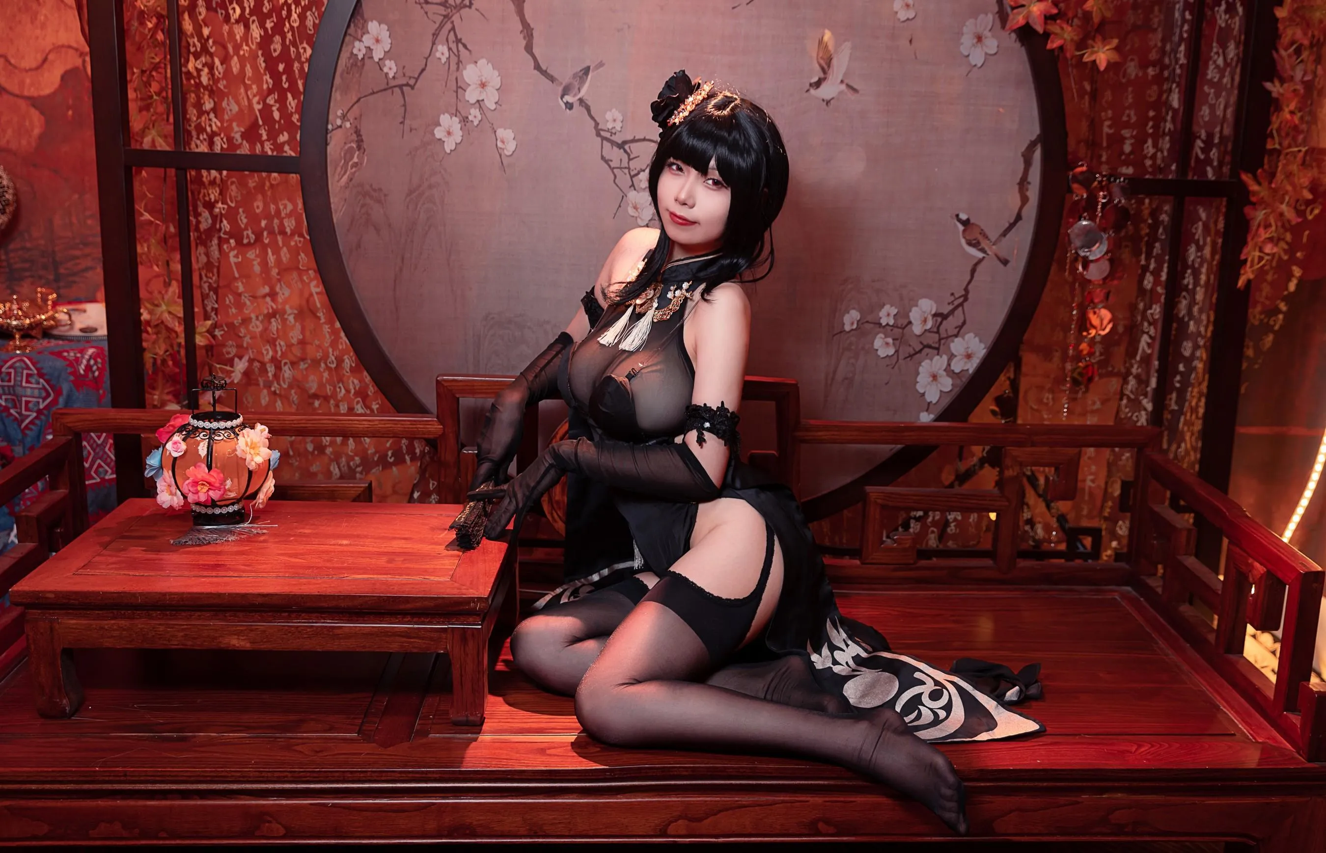 末夜787 – NO.08 镇海旗袍cos [16P]插图1